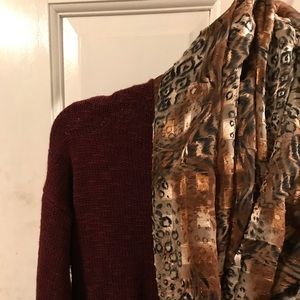 ❄️B1G1F Animal Print Infinity Scarf